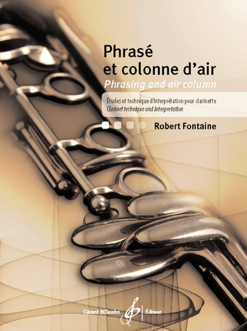 Phrase et colonne d&amp;#039;air Visuell